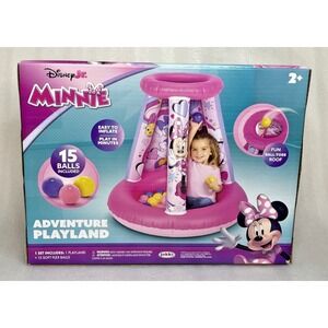 Minnie Mouse Ball Toss Roof Adventure Playland Ball Pit Toy w/ 15 Balls NEW